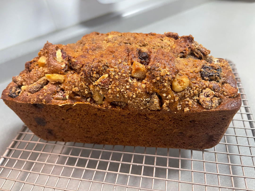 美国星巴克Starbucks经典蛋糕：Banana Bread香蕉核果蛋糕