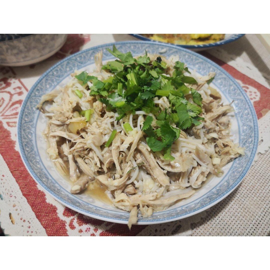 减脂健身｜凉拌手撕鸡丝（香辣&麻油版）