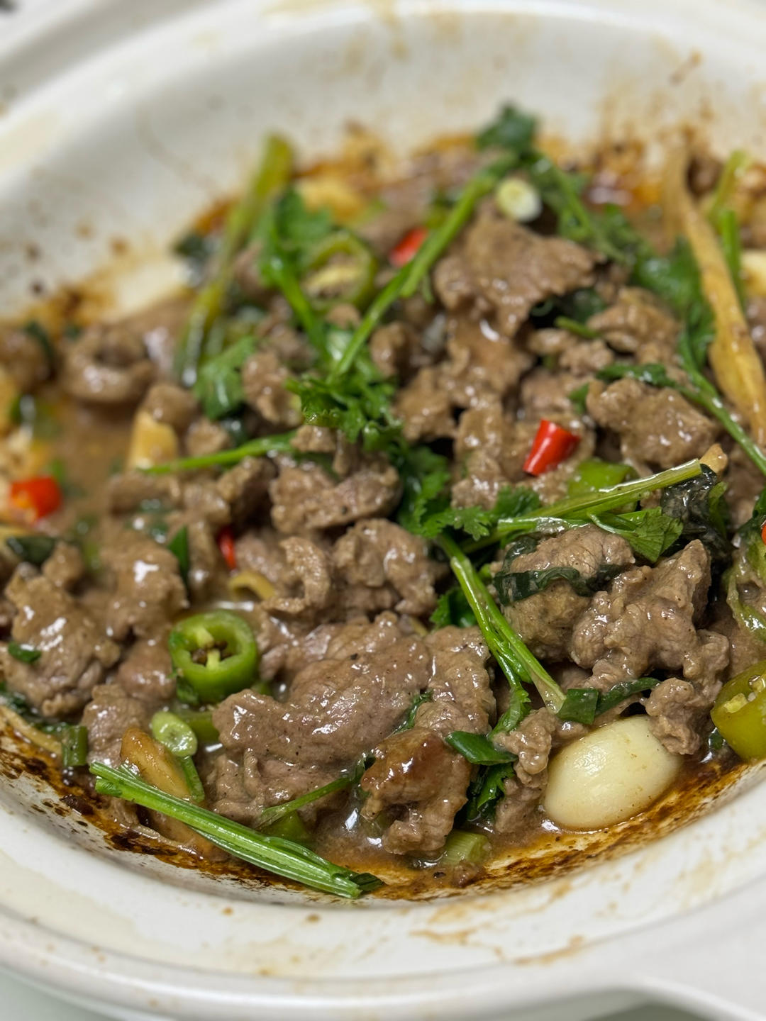 ㊙️🔥超级下饭菜‼️黑椒牛肉啫啫煲‼️万土烧日式土锅