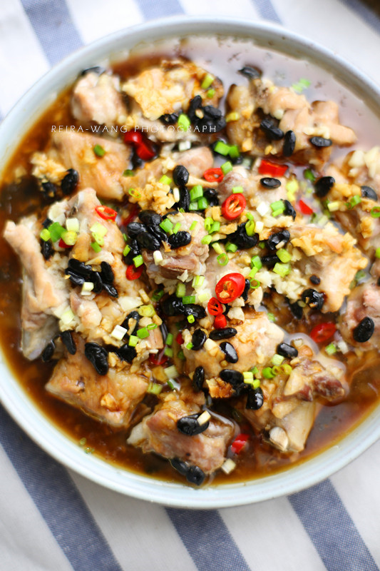 豆豉蒸排骨
