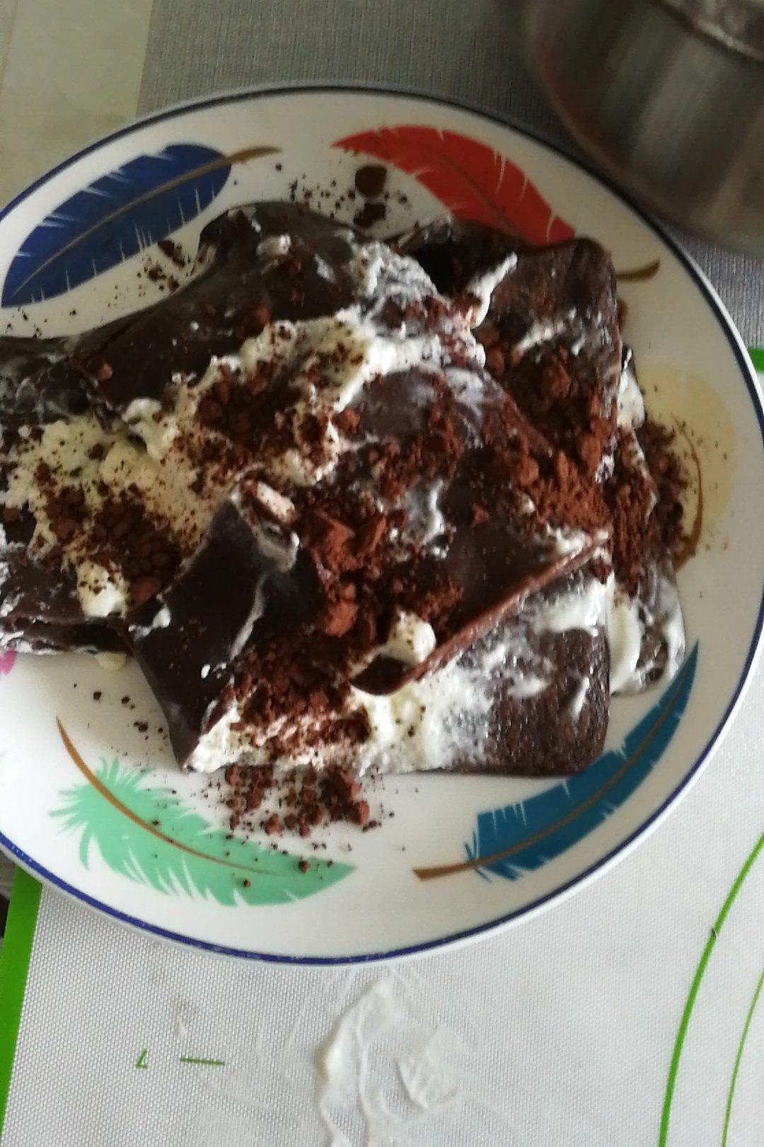 网红食谱│抹茶毛巾卷