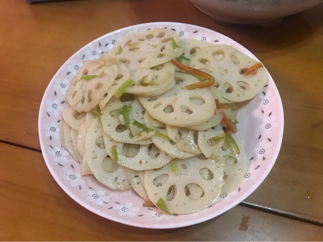 素炒莲藕