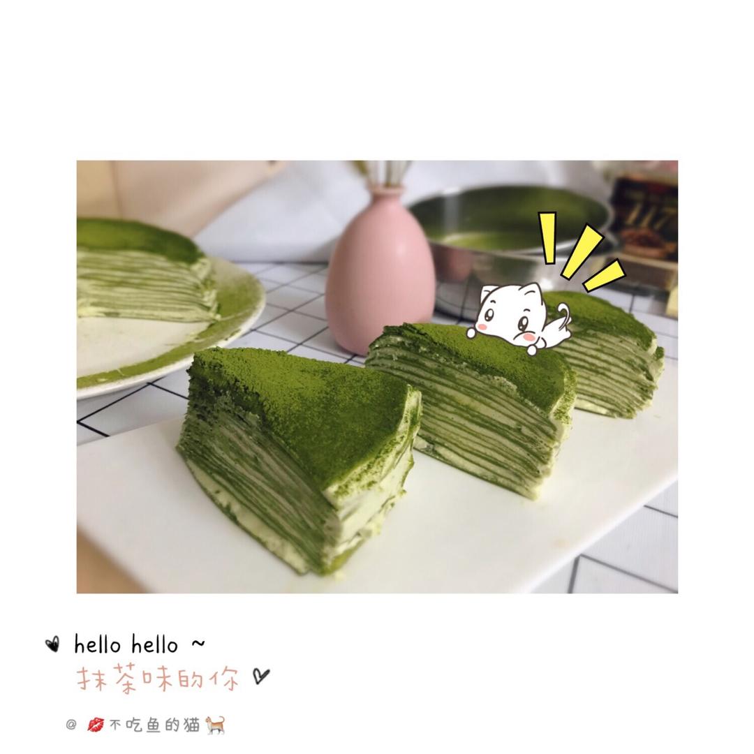 网红食谱│抹茶毛巾卷