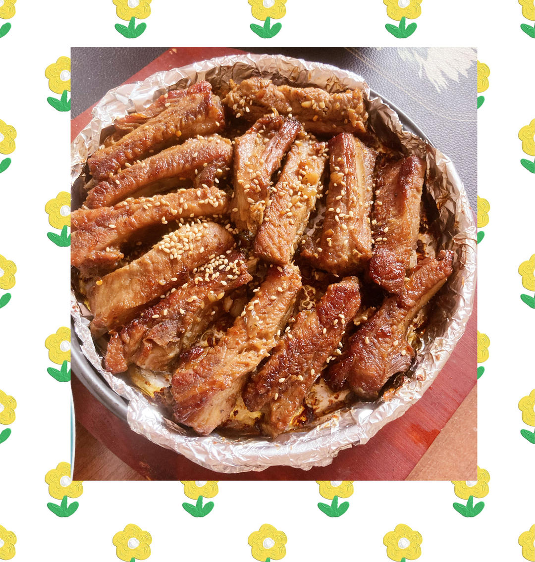 香到骨头里的蒜香排骨（烤箱）