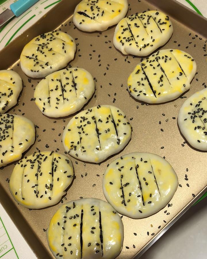 紫米馅老婆饼超快手（不用出膜不用醒面）