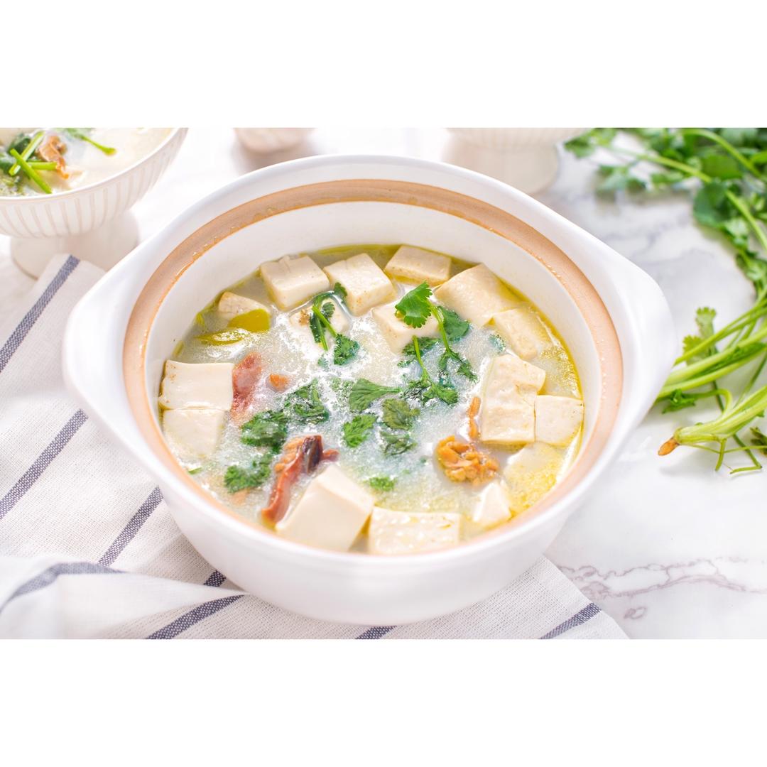 chocolate黑公主做的蚌肉豆腐煲