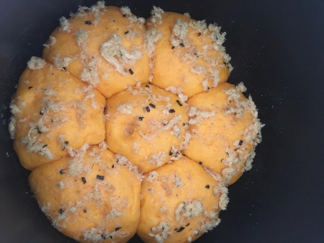 红薯肉松面包 宝宝辅食食谱