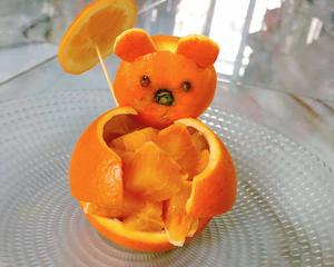 熊抱橙子的做法 步骤7