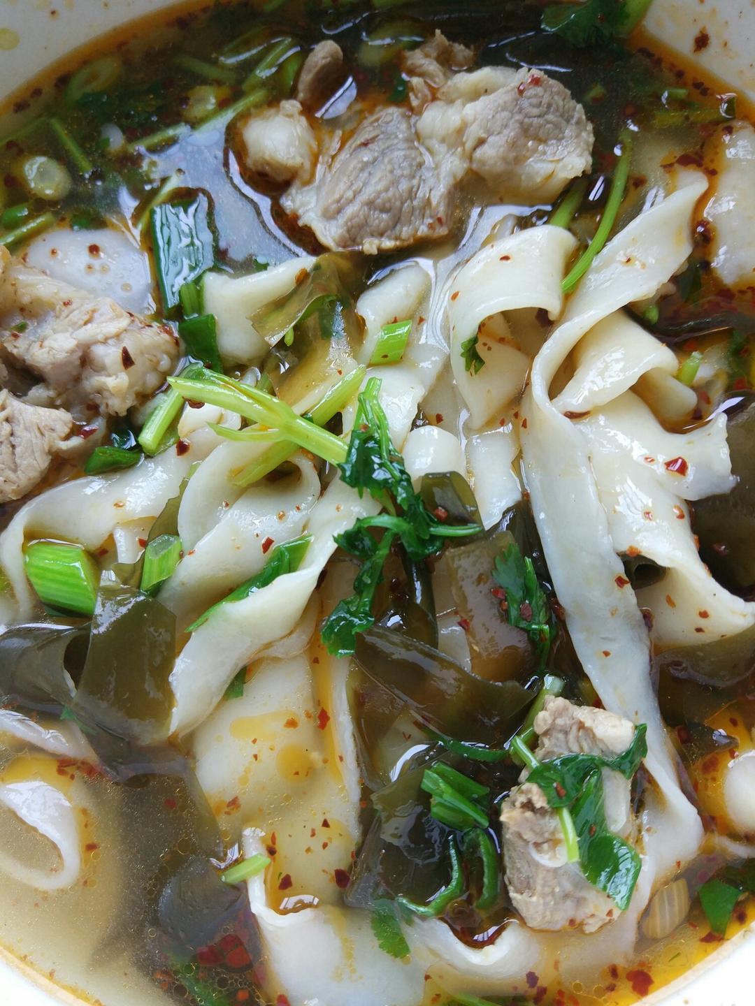 安安的紫茉莉做的河南烩面(老式)独家