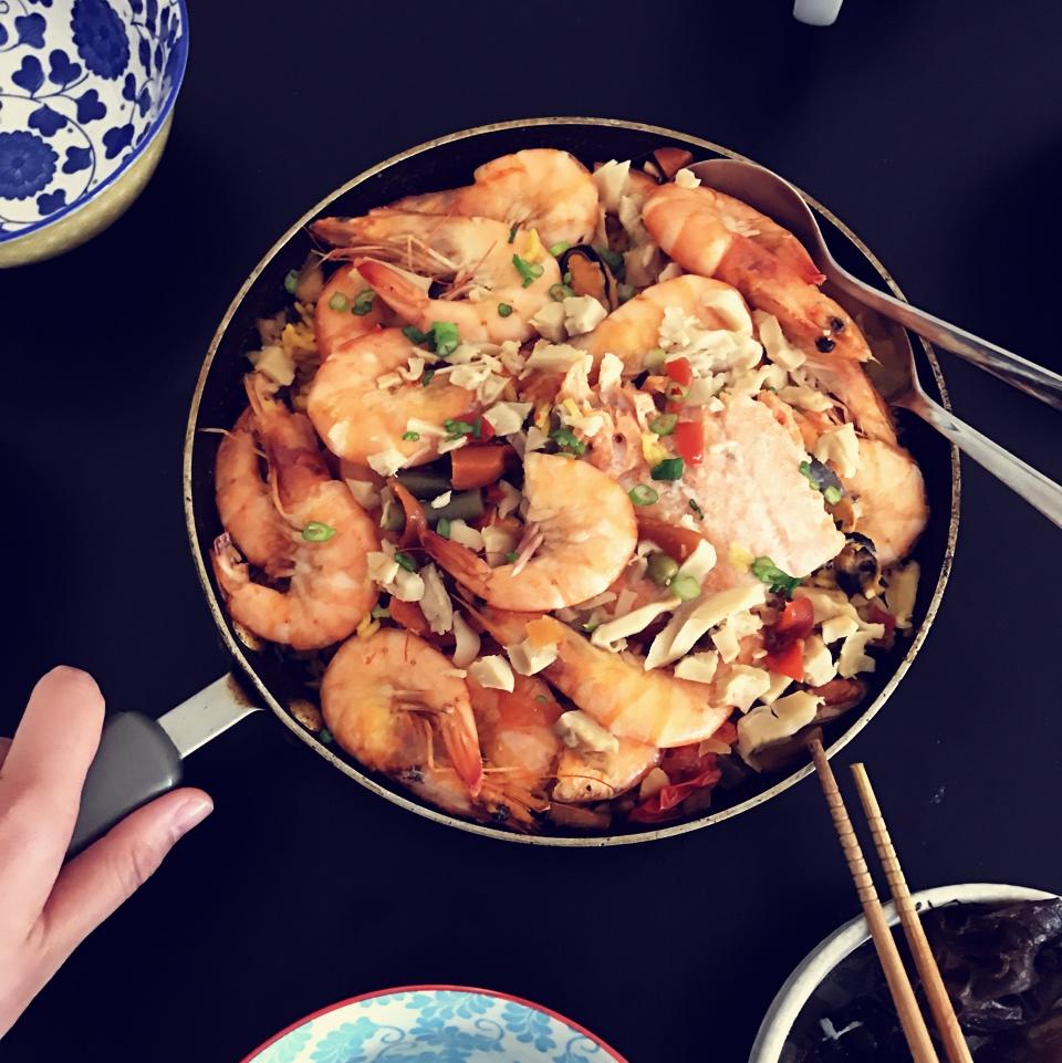 【曼食慢语】Seafood Paella 西班牙海鲜饭