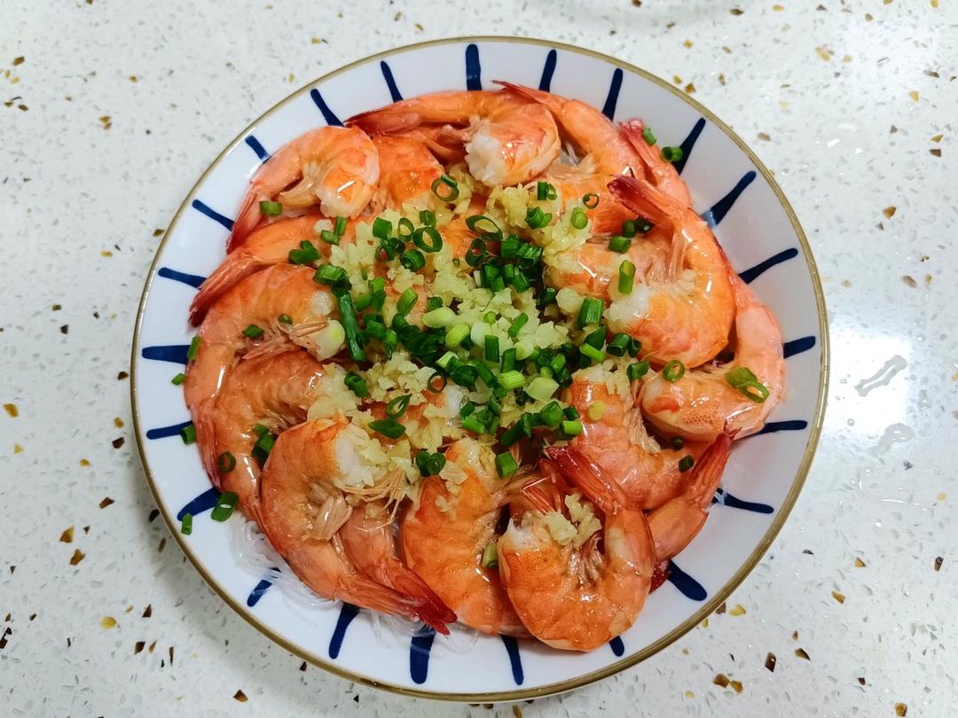 家常蒜蓉粉丝虾