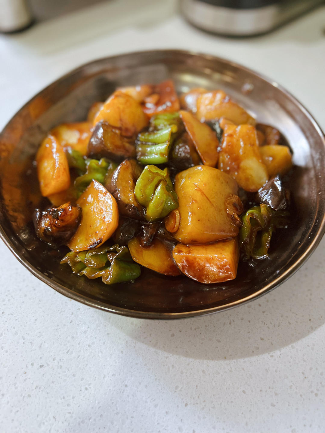 超级下饭的地三鲜