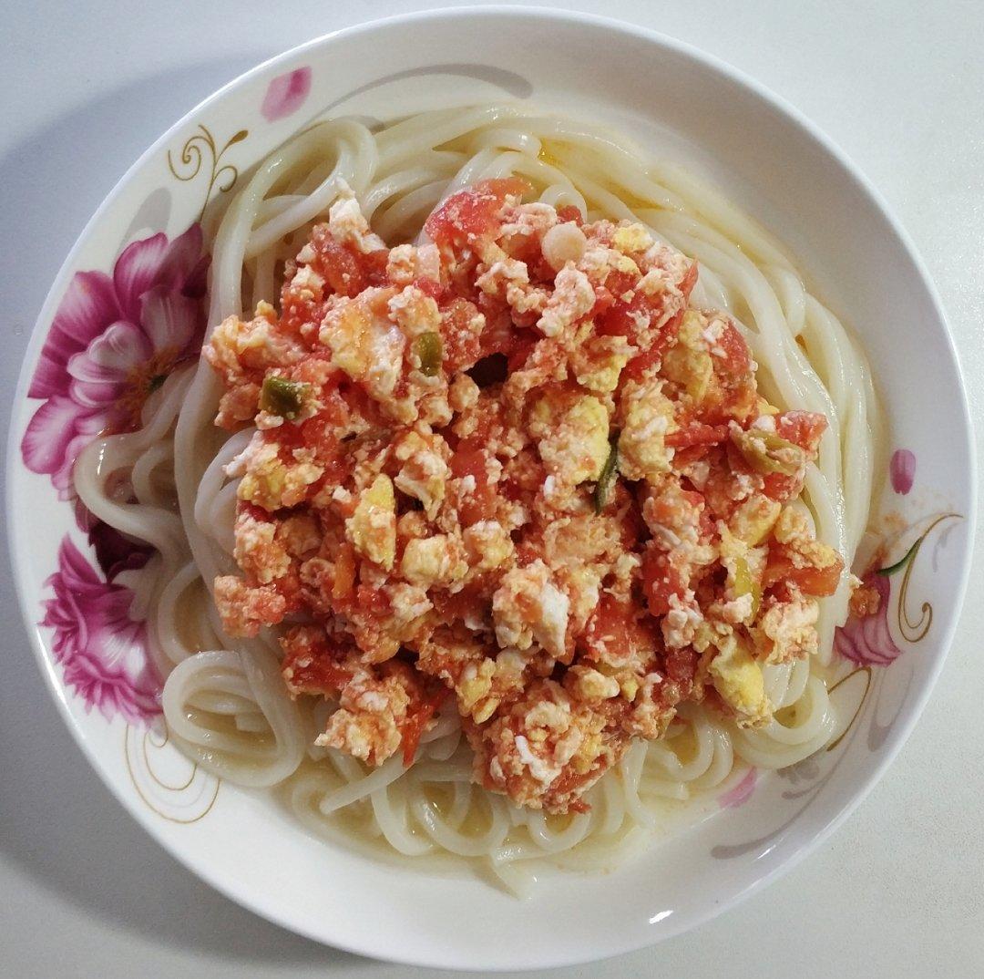 西红柿鸡蛋打卤面