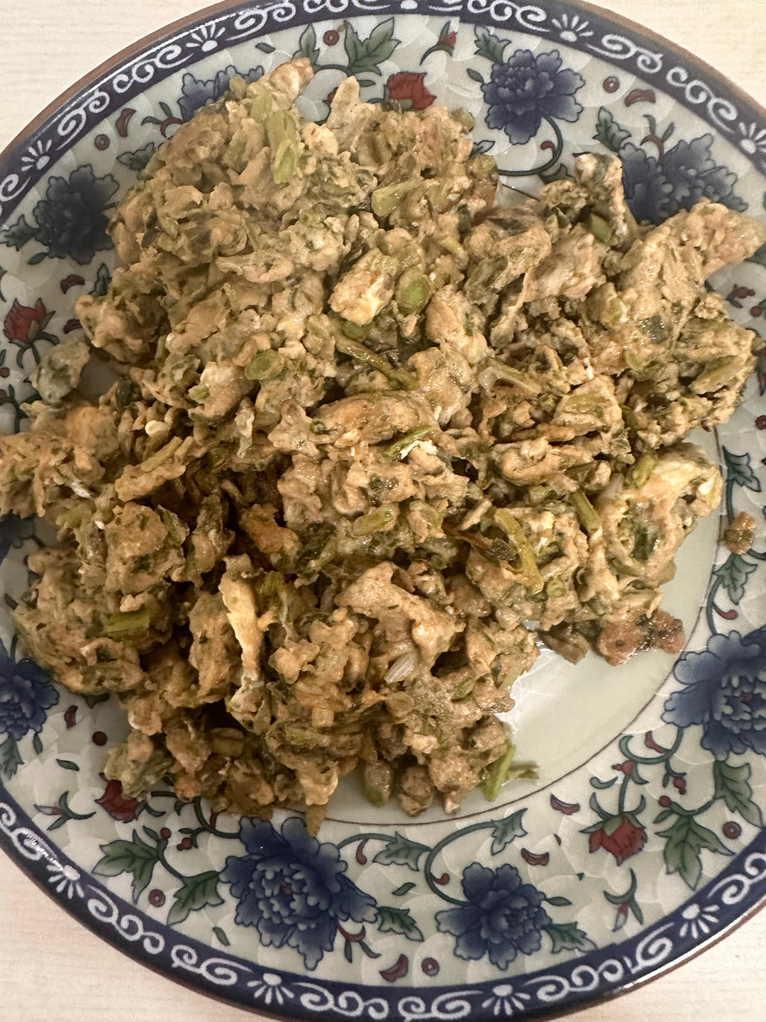 香椿芽炒鸡蛋