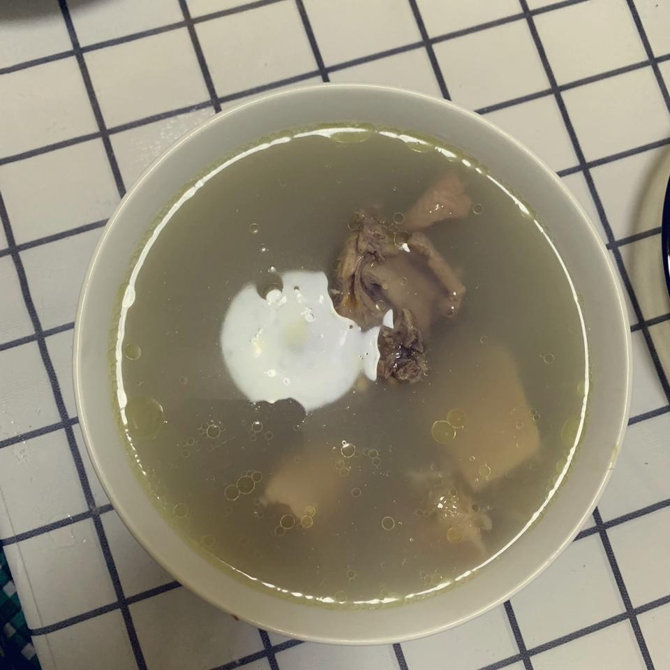 纯正的榴莲鸡汤