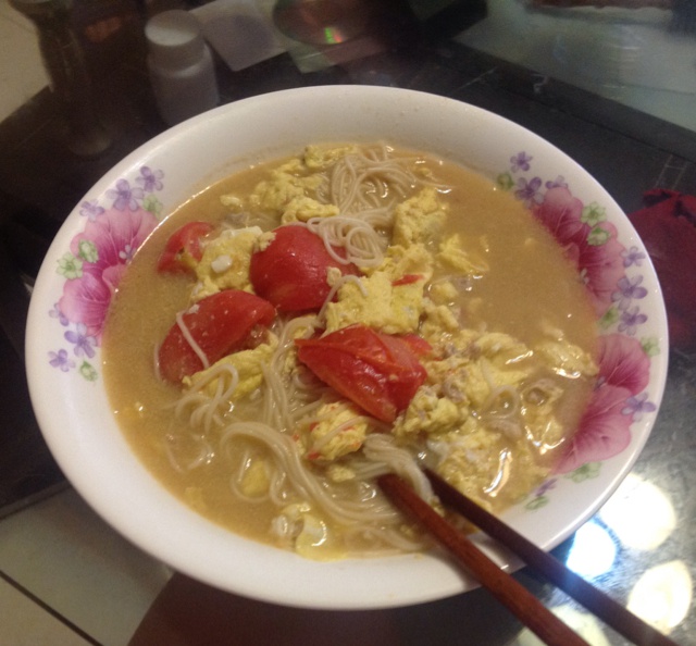 西红柿鸡蛋面