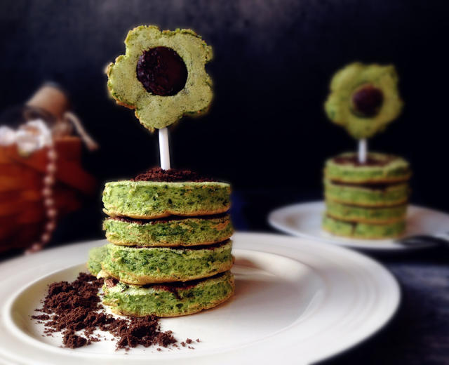 菠菜小蛋糕的做法