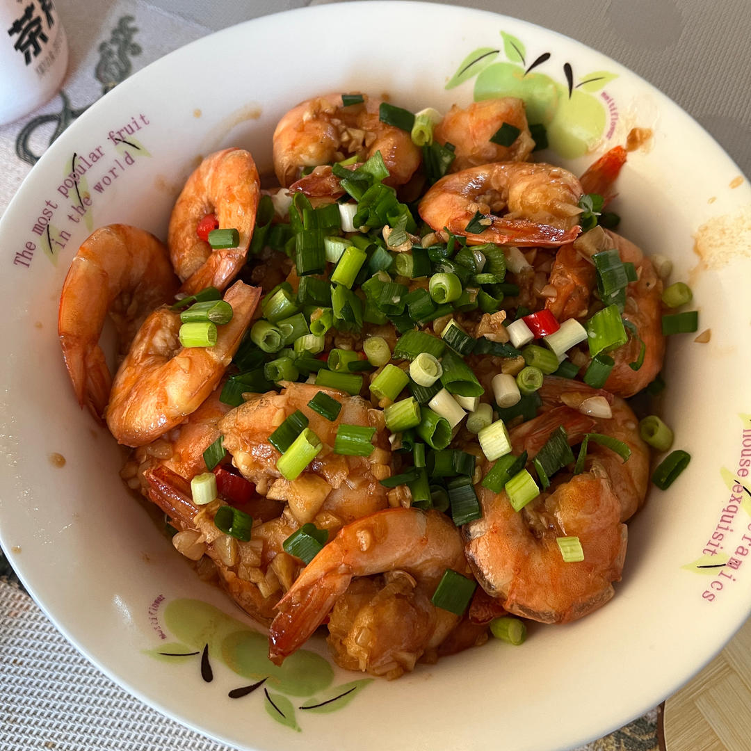 蒜蓉炒大虾