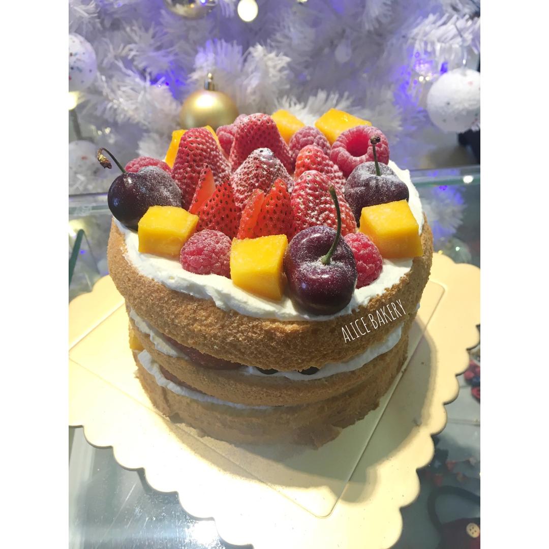 烤箱做蛋糕（戚风蛋糕的做法）