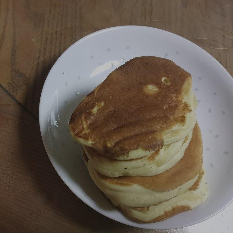 牛奶鸡蛋原味松饼🥞