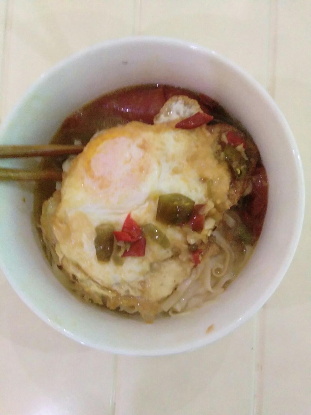 鸡蛋汤面