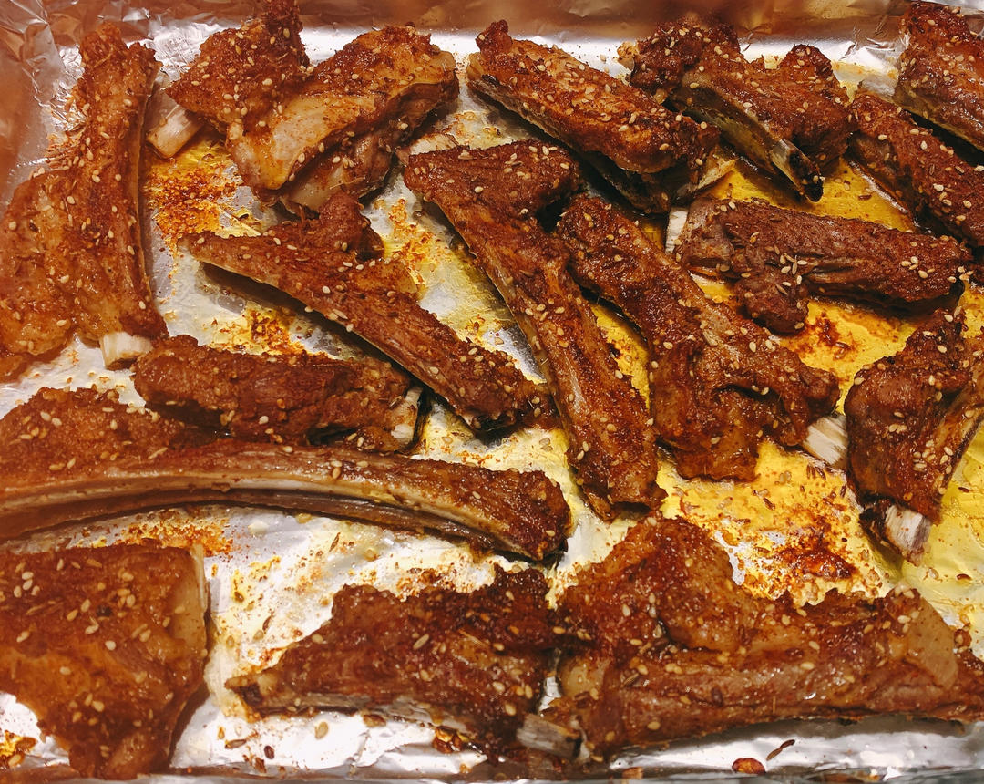 烤羊排