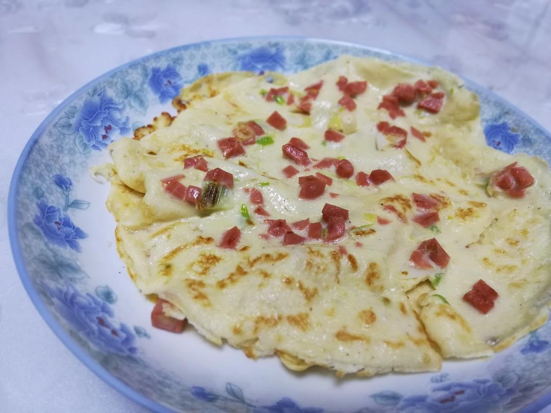 【牛奶鸡蛋早餐软饼】的做法