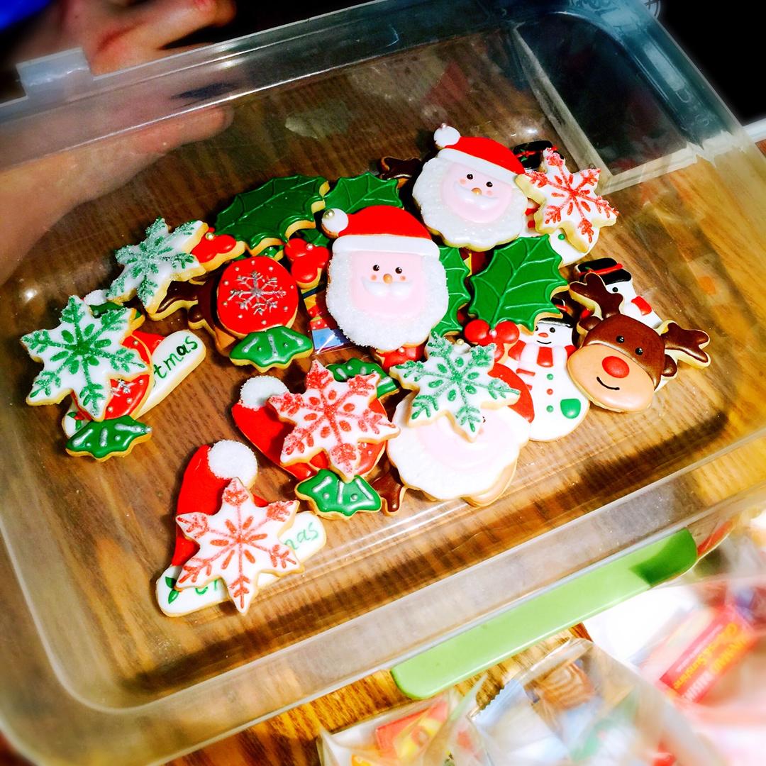 圣诞节糖霜饼干