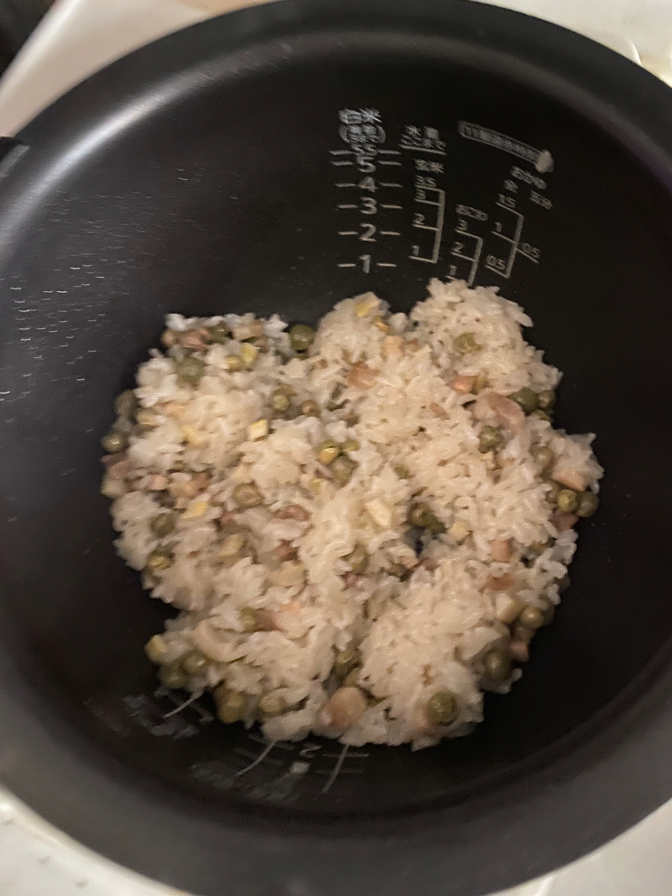咸肉春笋豌豆饭（全糯米版）