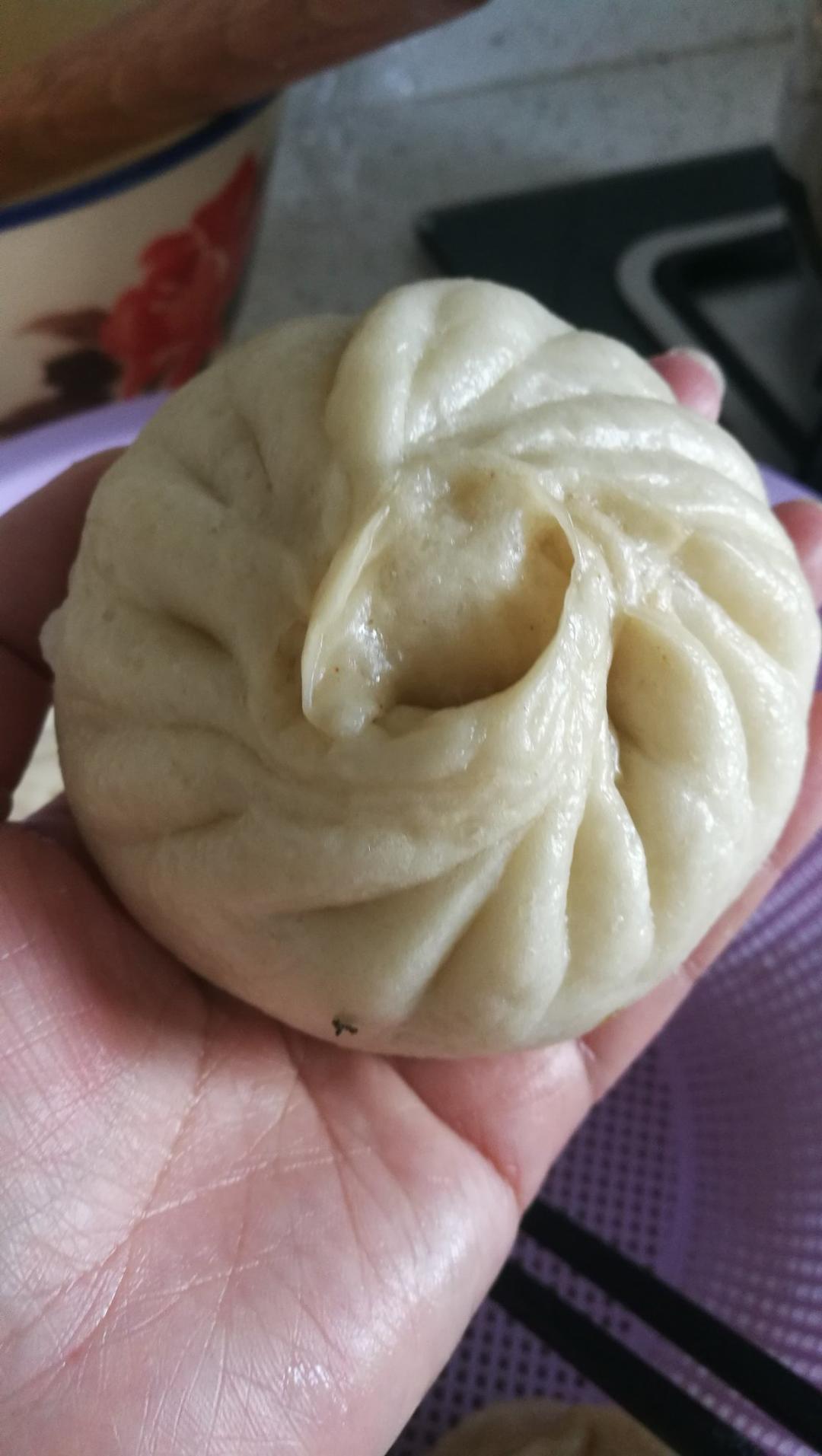 白萝卜丝馅包子