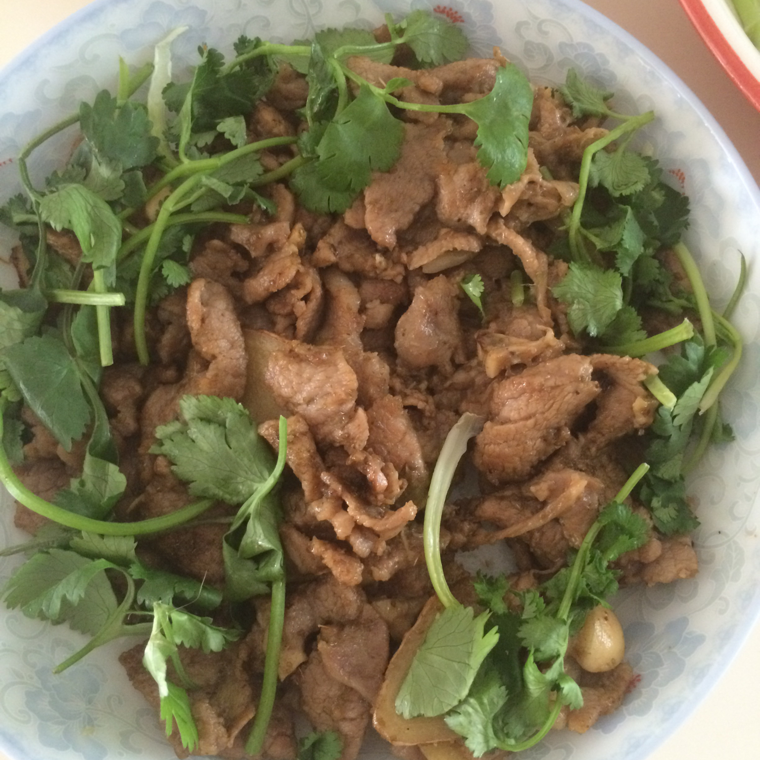 孜然羊肉片