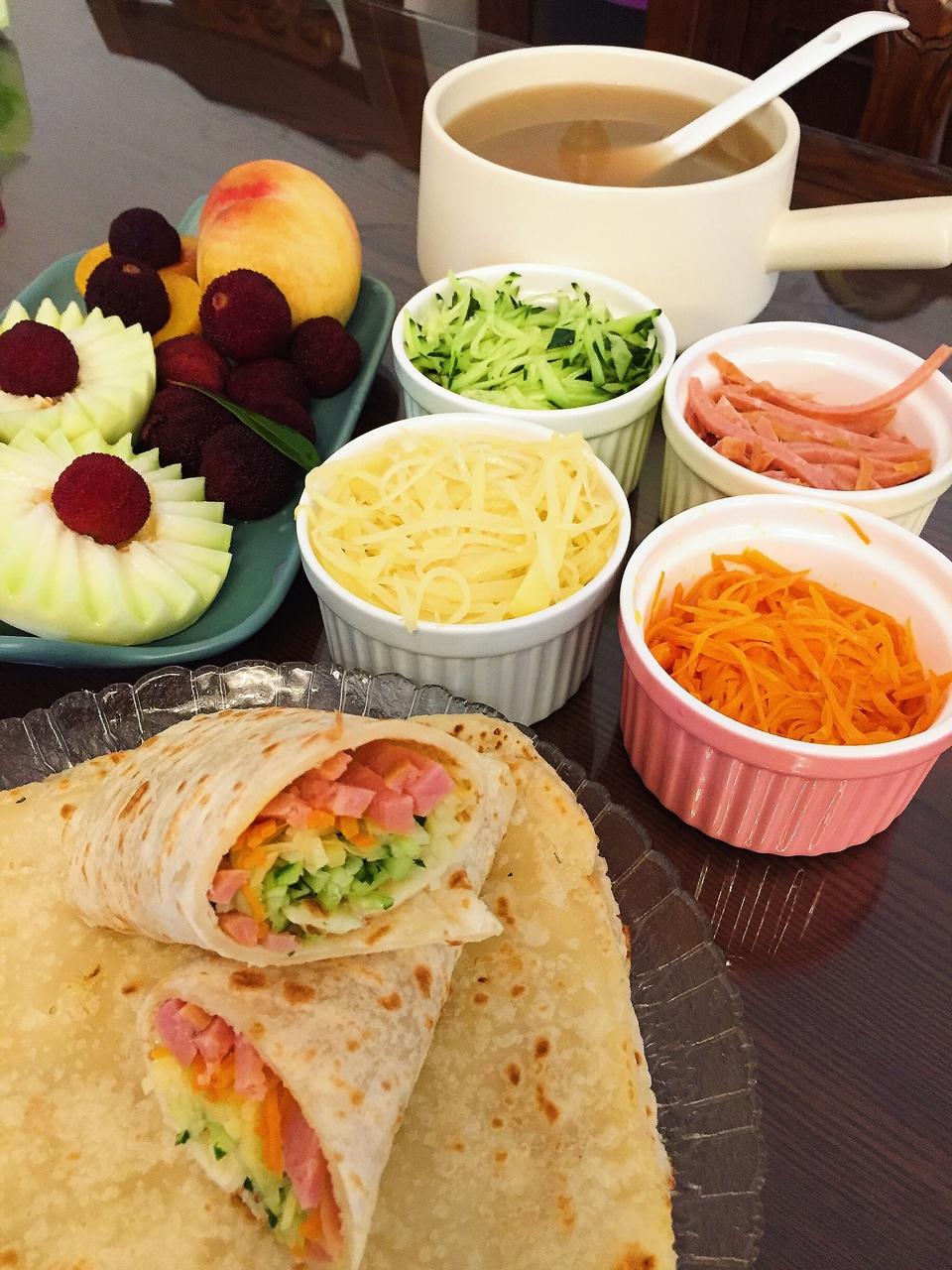 烫面薄饼