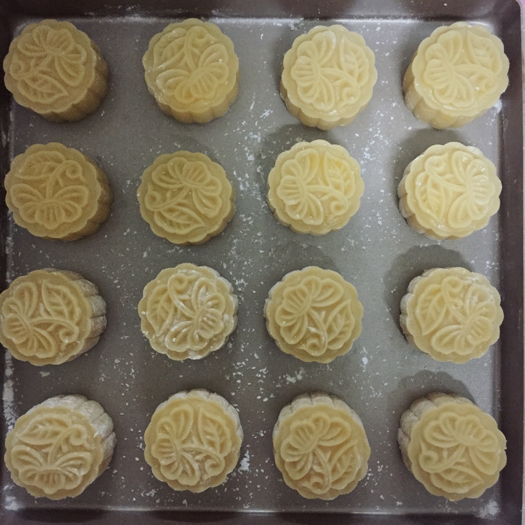 金沙奶黄月饼
