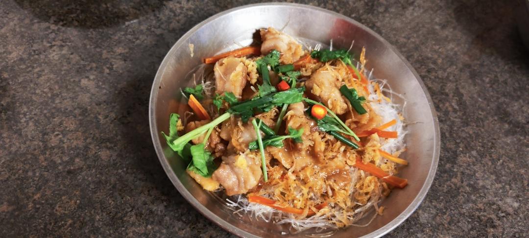 快手菜~蒜蓉肉沫蒸粉丝