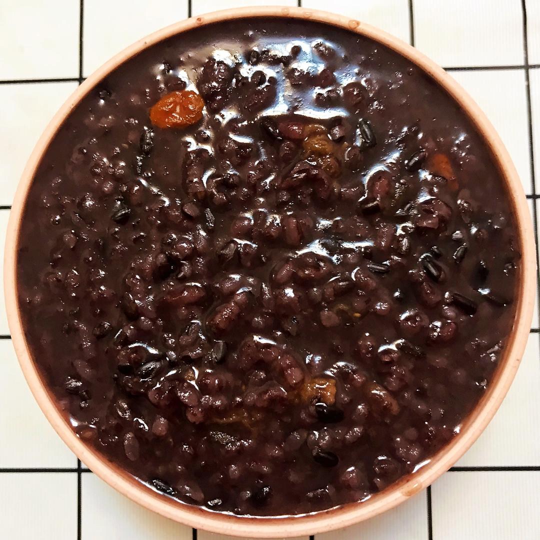 补肾黑米粥