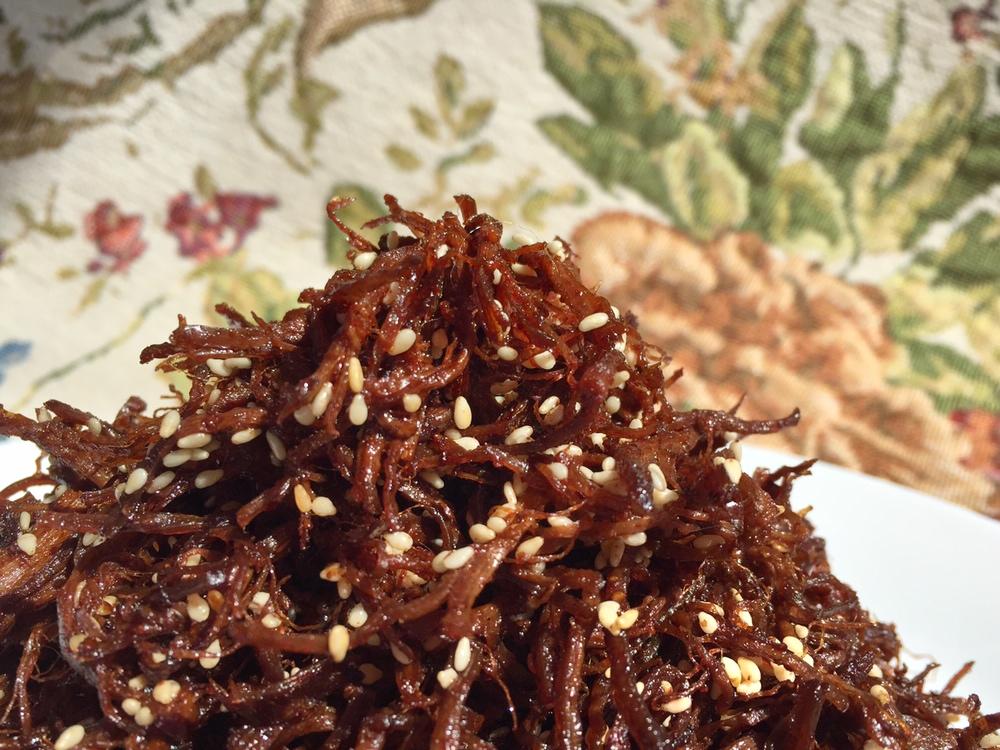 灯影牛肉丝  干煸牛肉丝