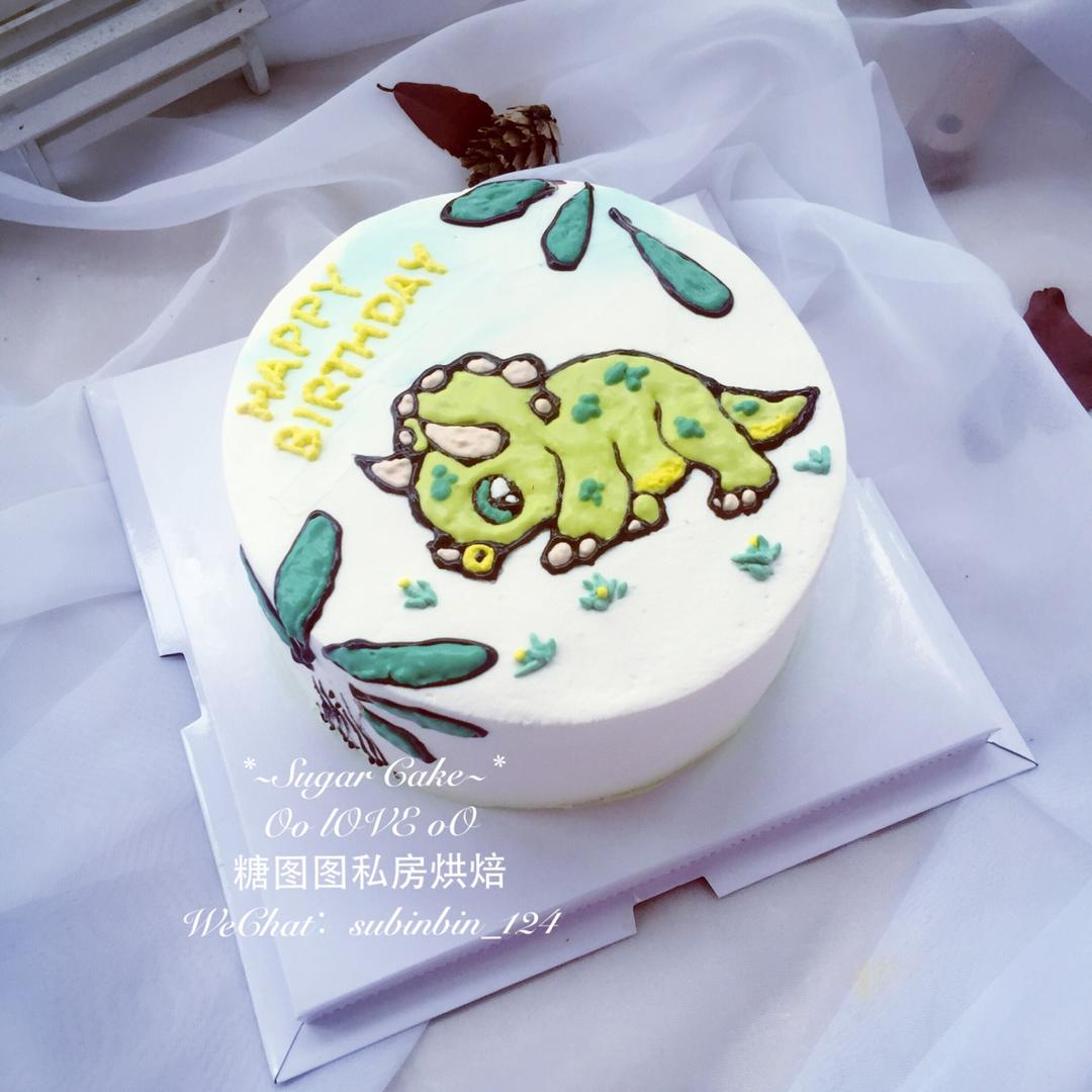 手绘蛋糕