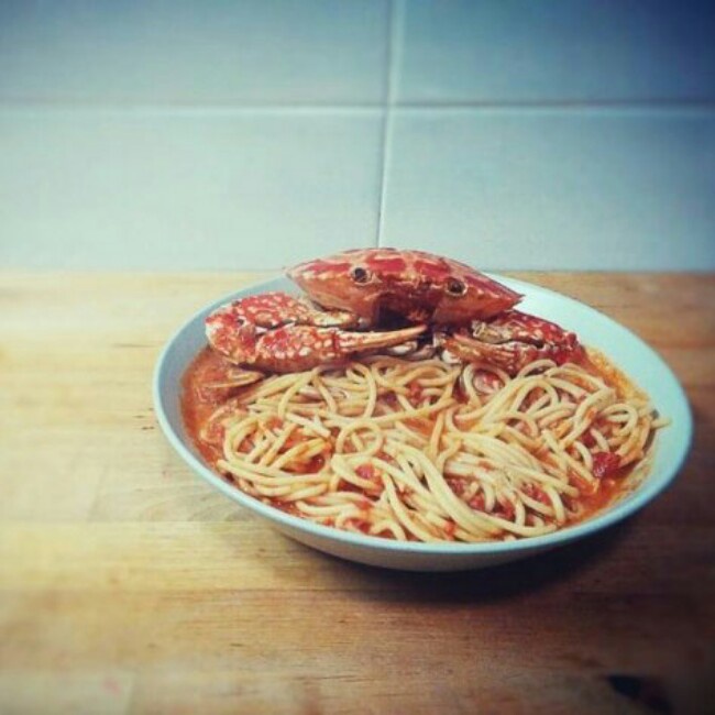 螃蟹意面-海洋之心