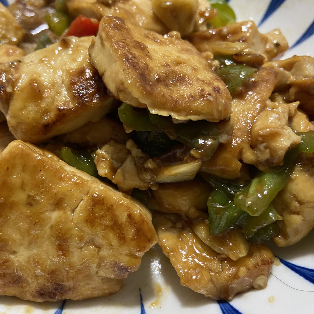 香煎老豆腐