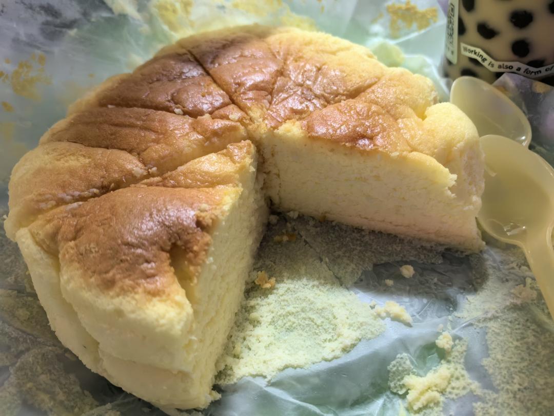 网红好利来半熟芝士蛋糕(低卡）轻乳酪蛋糕hanjuku cheese