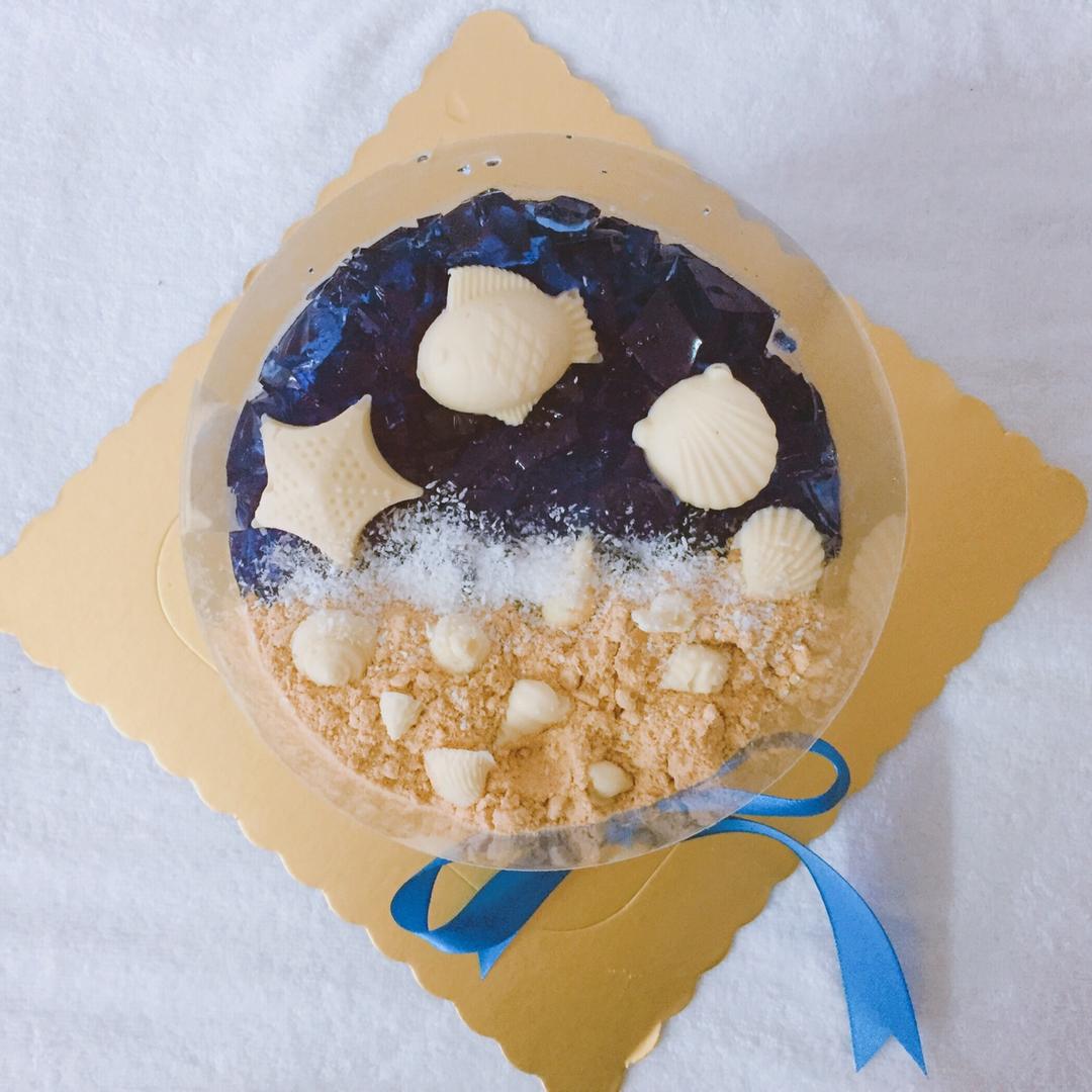 海洋酸奶慕斯蛋糕