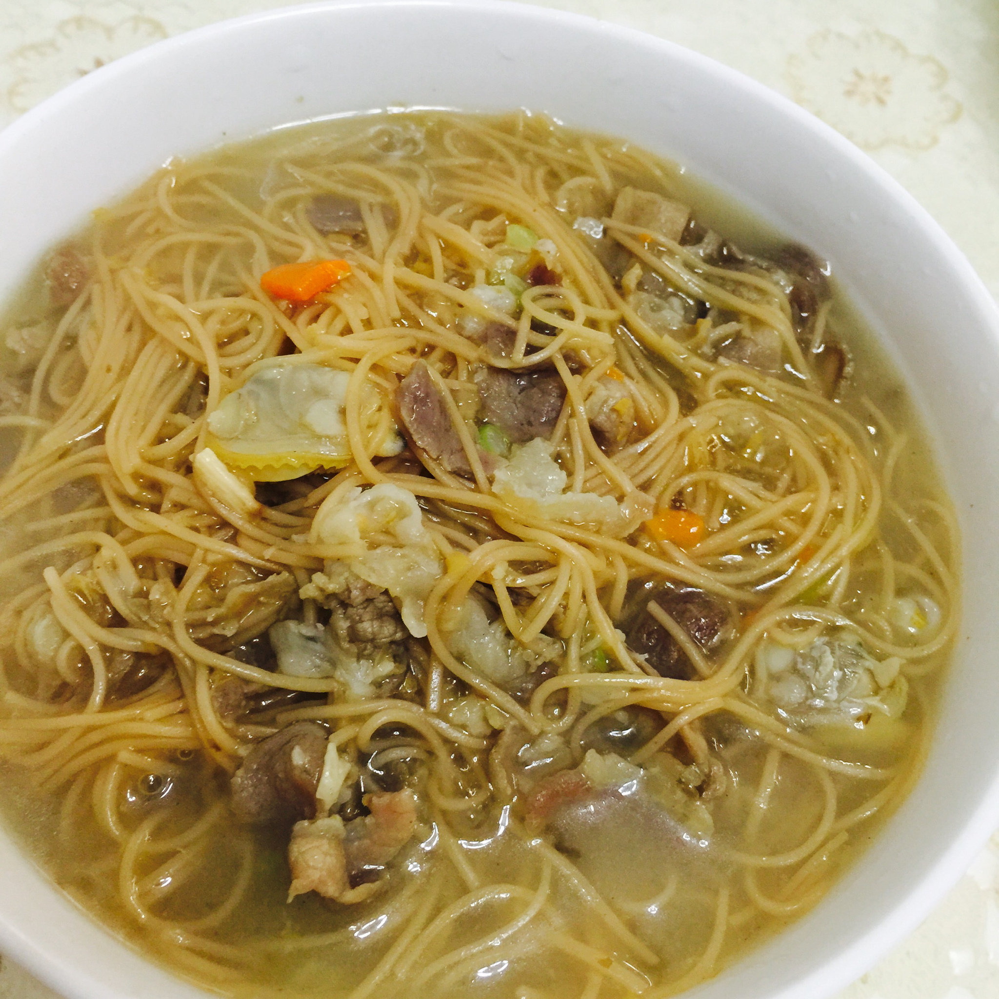蚵仔大肠面线糊