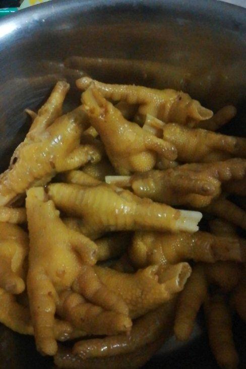 简单好吃的自制盐焗鸡爪