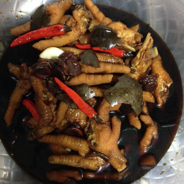 罗汉果陈醋泡鸡脚