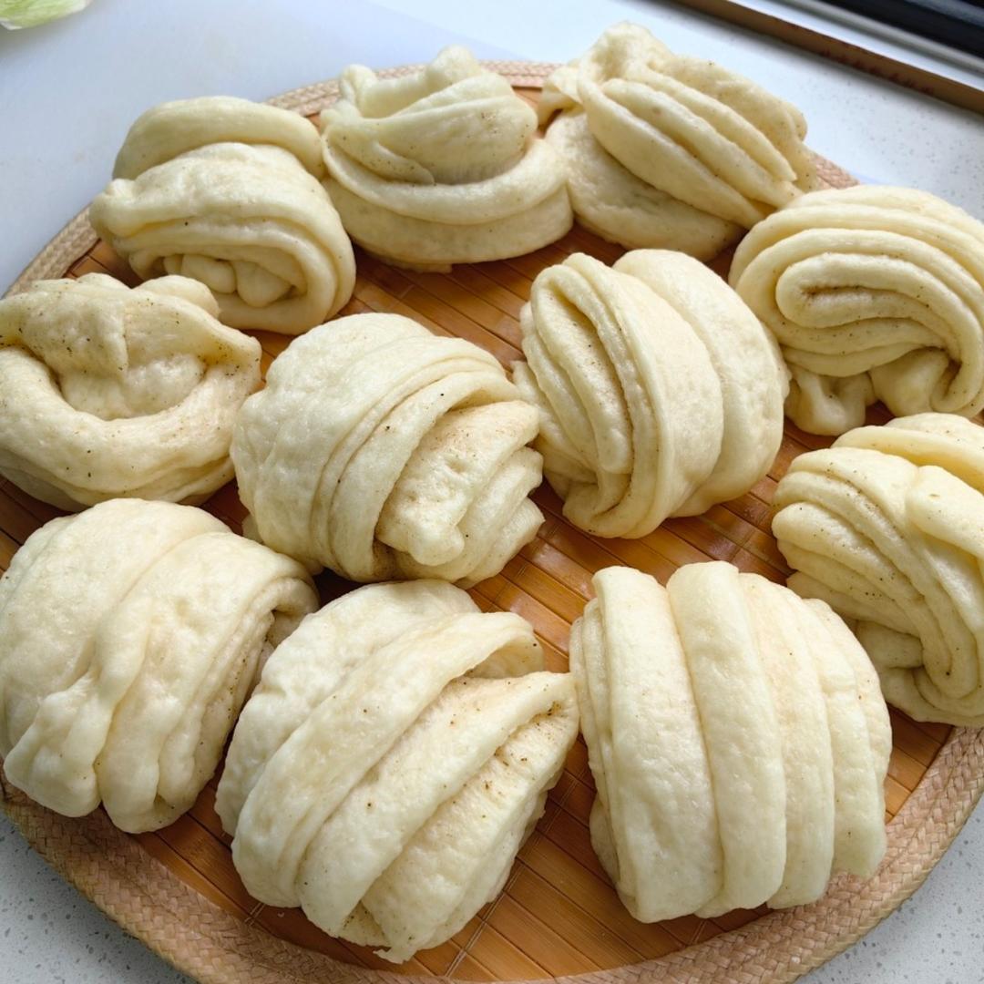 超好吃有豆豆的豆沙包，一次发酵（红豆包）