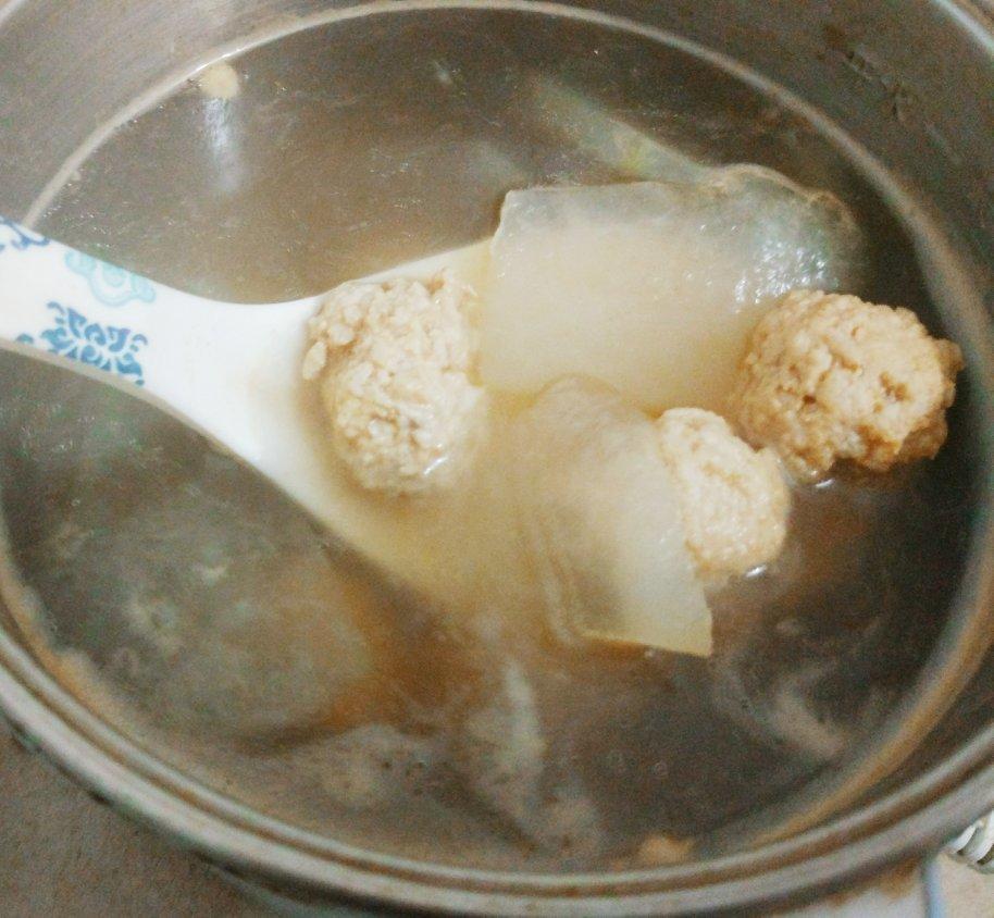 冬瓜汆丸子汤