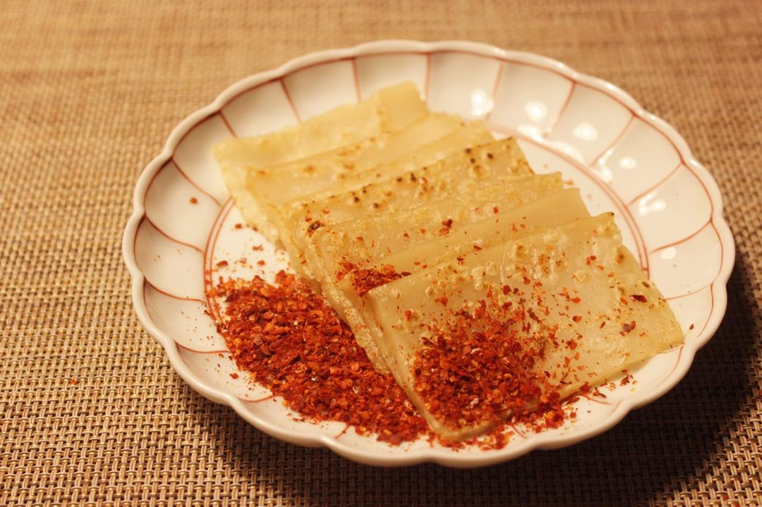 红魔鬼小姐做的香煎米豆腐