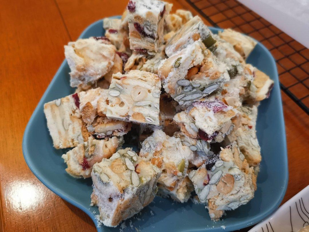 雪花酥  不甜版