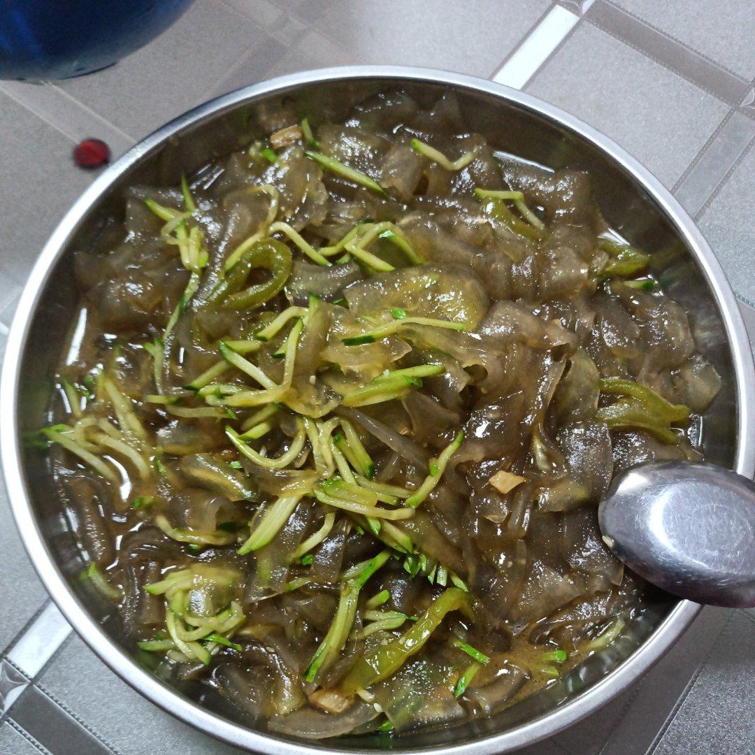素炒拉皮