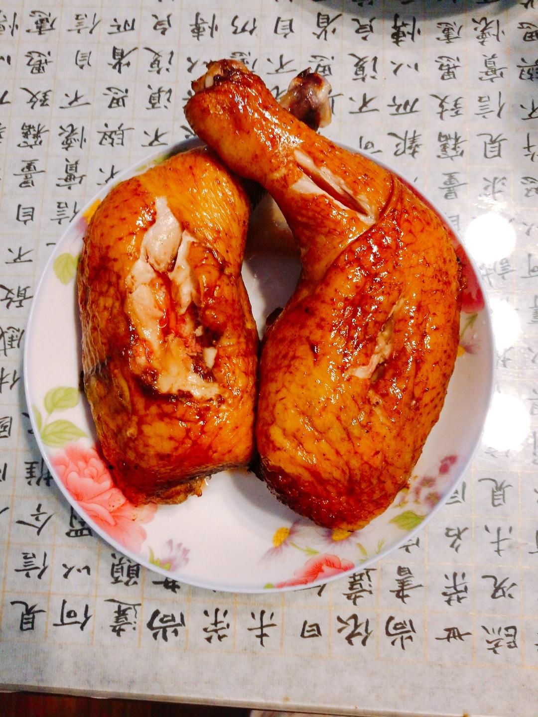 蜜汁酱烤鸡腿